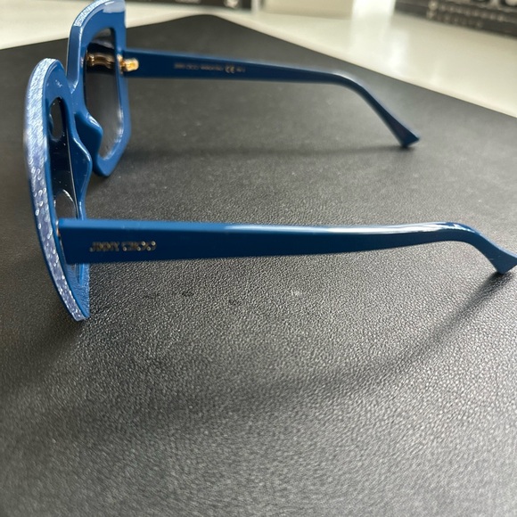 Jimmy Choo Accessories | Jimmy Choo Auri/G/S PJPGB Blue, New Without Tags - Picture 3 of 10